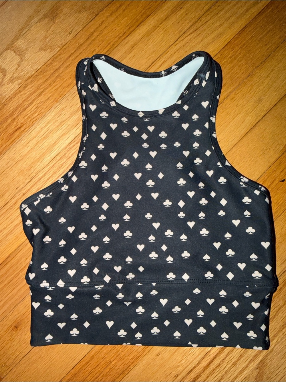 Card Suits Sports Bra